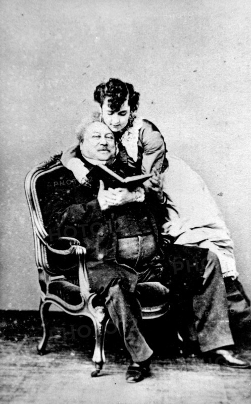 Alexandre Dumas père avec Lola