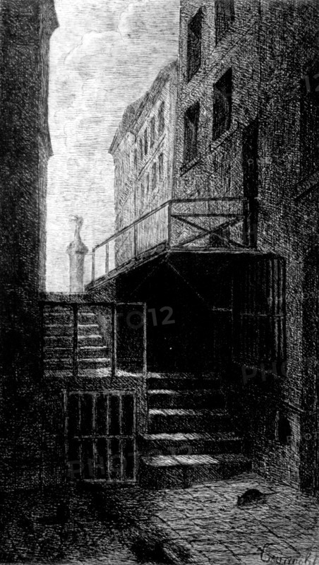 Rue de la Vieille Lanterne à Paris