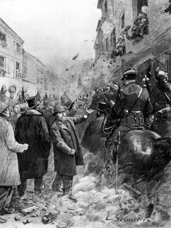 Carmeaux.  Strikes of the minors and the workmen of the factories.