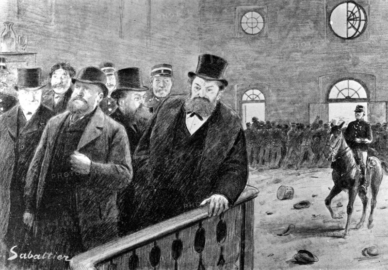 Carmeaux.  Strikes of the minors and the workmen of the factories.