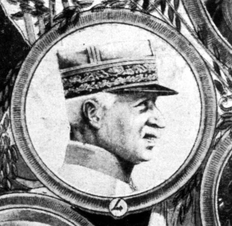 Portrait of general Fayolle
