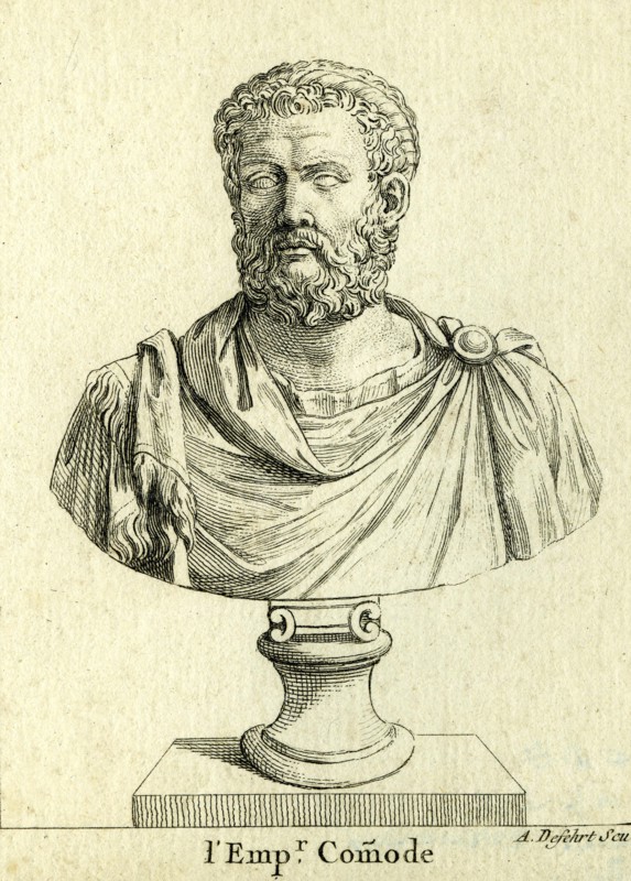 Comode.  Roman emperor (161-192).  Insane, it was assassinated.