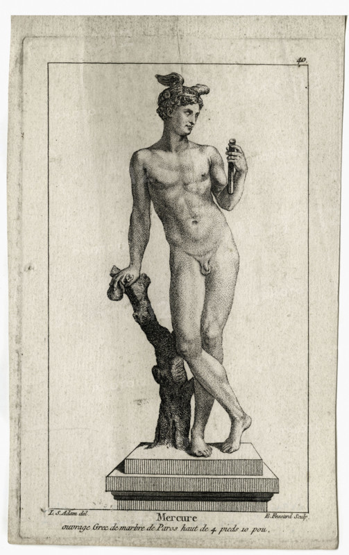 Roman mythology.  Mercury