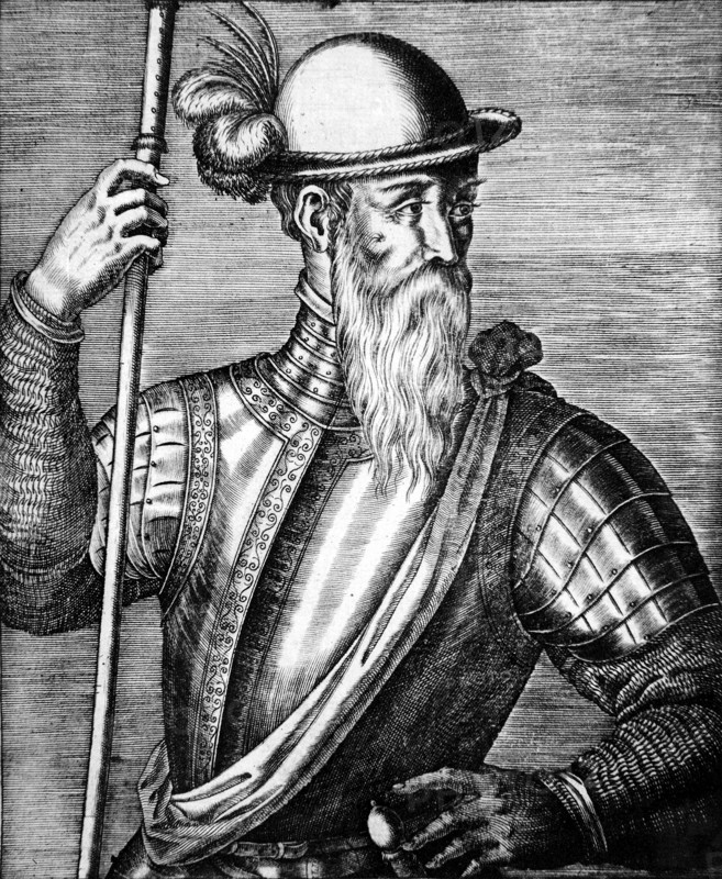 Andréa Doria (1468-1560).  Celebrate Italian man of war.