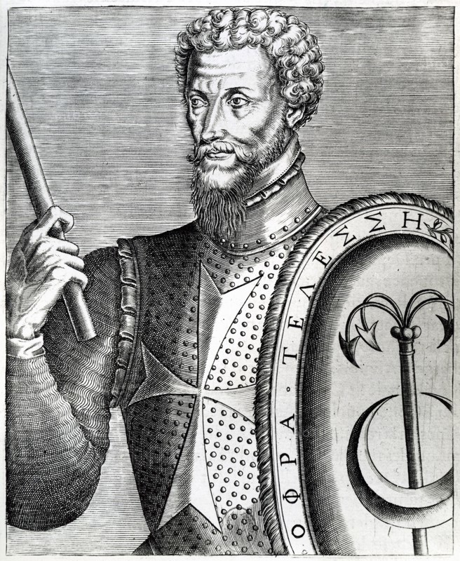 Leon Strozzi (1515-1554).  Admiral, general Captain of Galères.