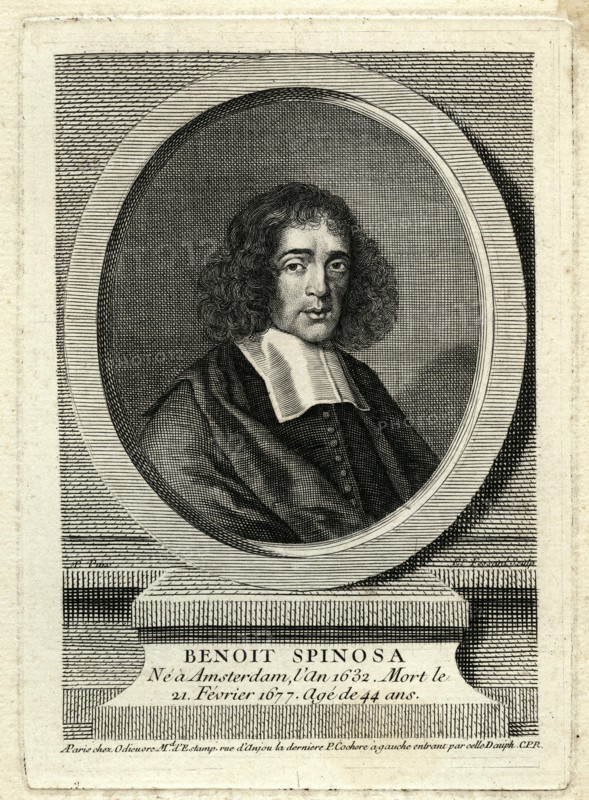 Spinosa Baruch, known as Benoit (1632-1677).  Dutch philosopher.