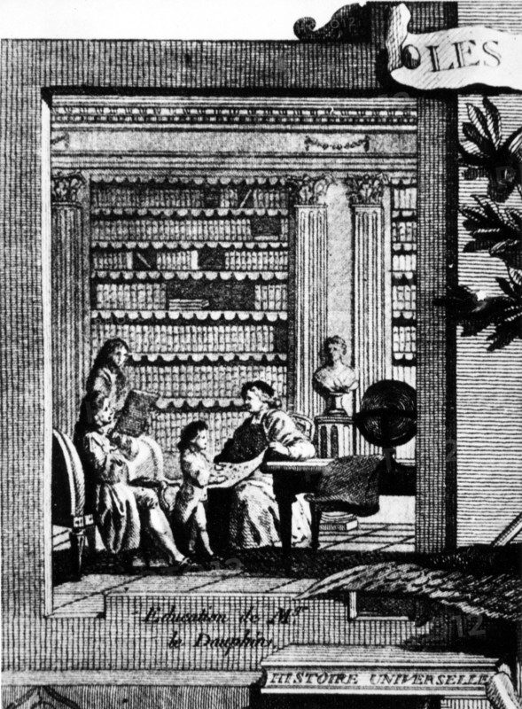 Bossuet, tutor of the large Dolphin, wire of Louis XIV.