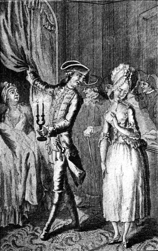 Illustration for Restif de la Bretonne one.  Entremetteur.
