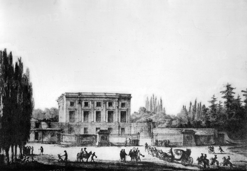 The Petit Trianon at the time of Queen Marie-Antoinette.