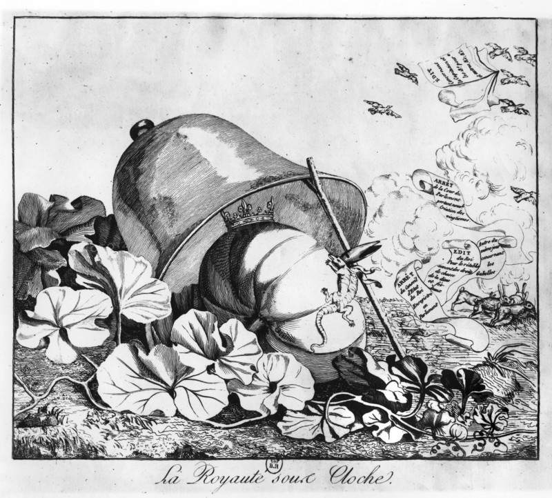 1774.  Caricature against the Terray abbot and his projects of reform.