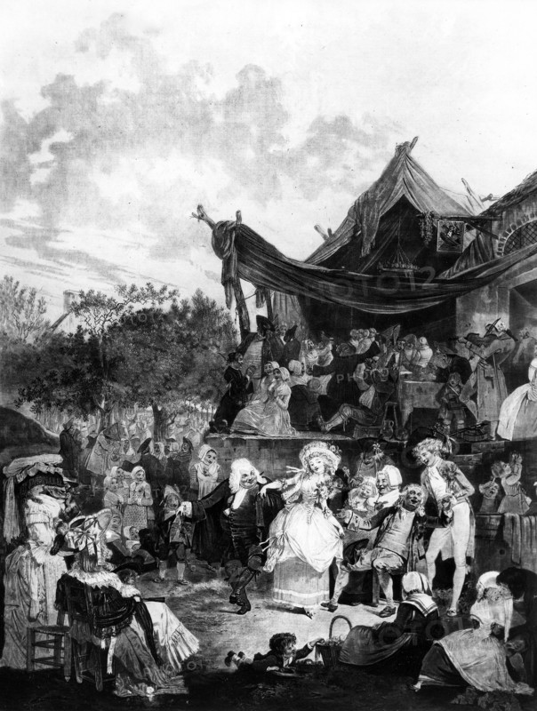 French in XVIIIe century.  Marriage in the countryside.