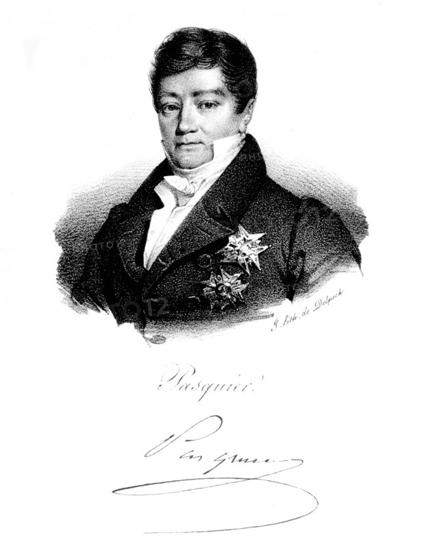 Le chancelier Etienne Pasquier (1767-1862).