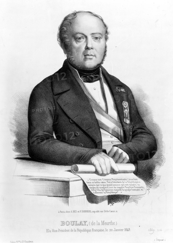 The count Henri George Boulay of Meurthe (1797-1858).