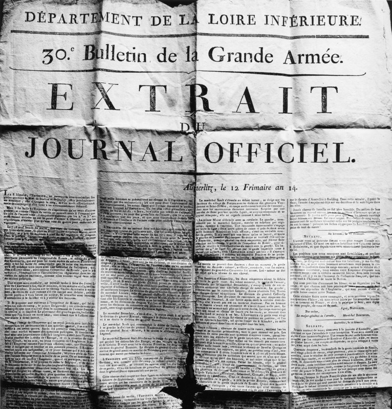 La bataille d'Austerlitz