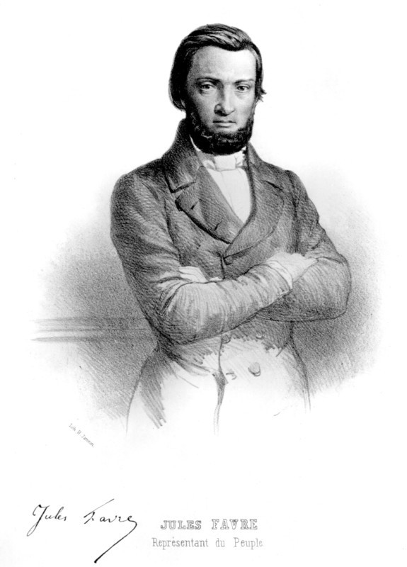 Jules Favre (1809-1880).