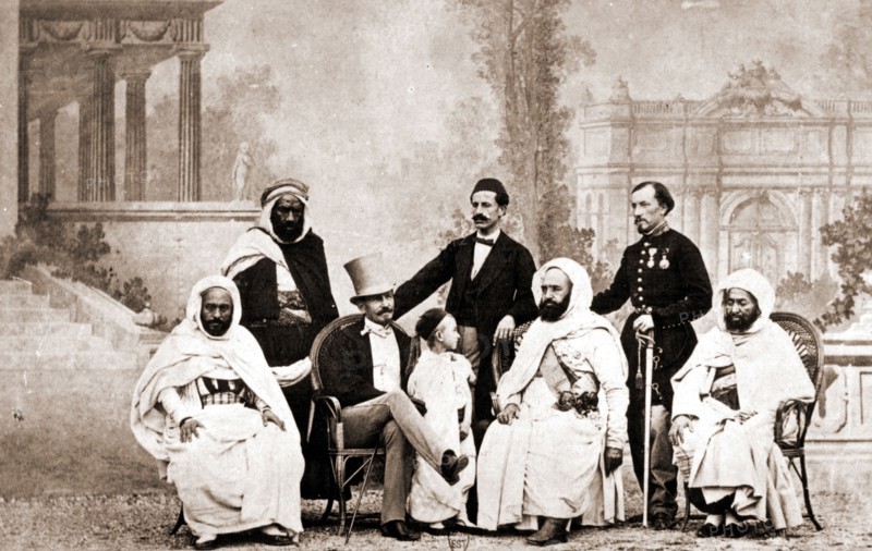 Abd-el-Kader en France.