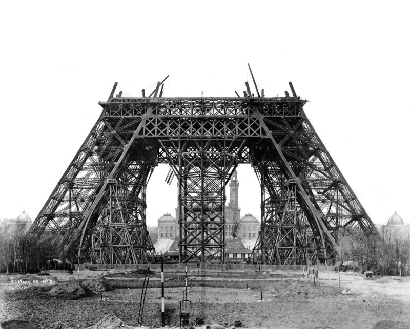 Construction of the Eiffel tower