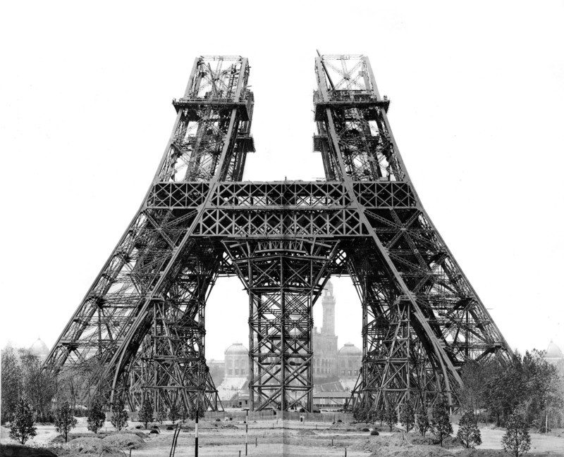 Construction de la tour Eiffel