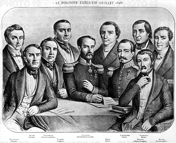 Juillet 1848. Le ministère Cavaignac.