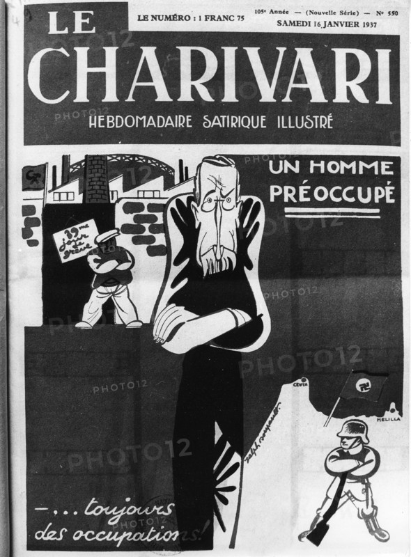 Caricature of Léon Blum