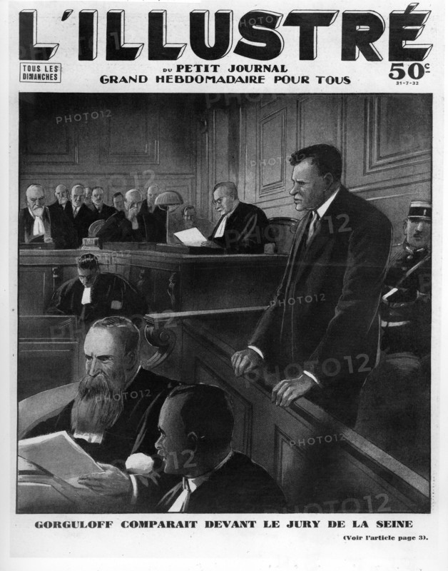 Procès de Paul Gorguloff, assassin de Paul Doumer le 6 mai 1932.