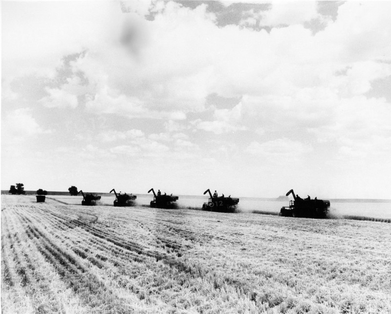 Etats-Unis. Après 1945. L'agriculture extensive