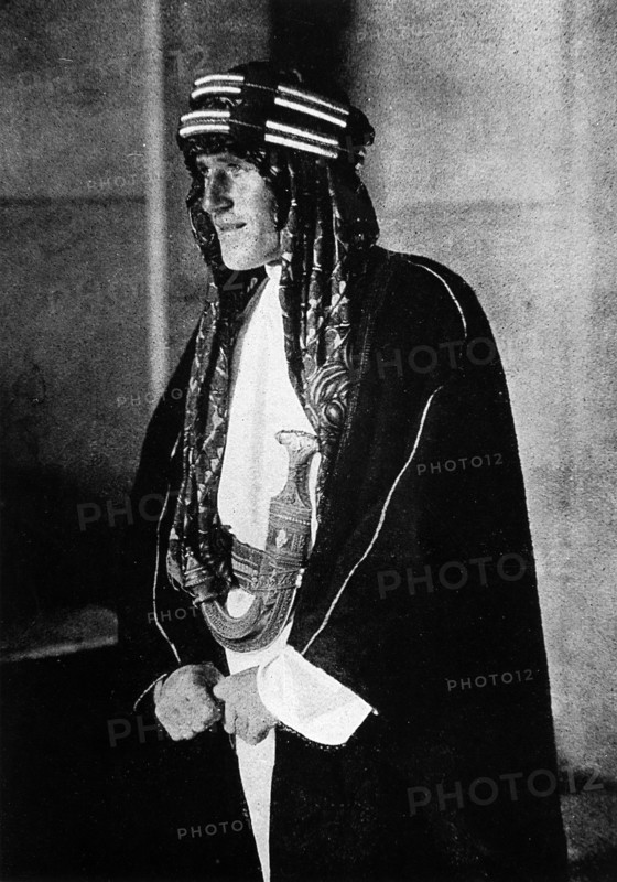 Thomas Edward Lawrence, known as Lawrence of Arabia (1888-1935)