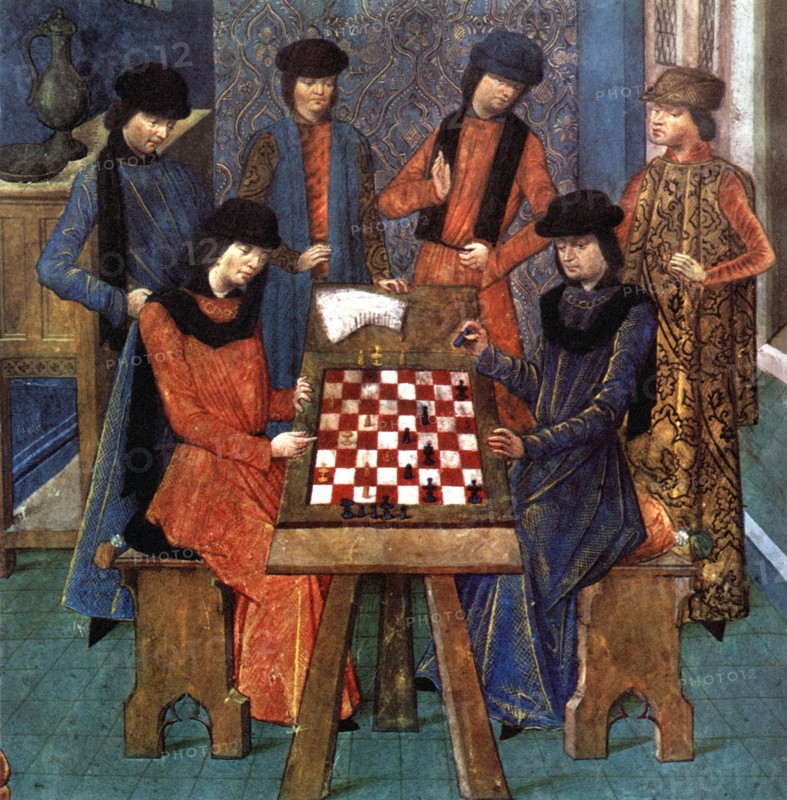 Joueurs d'échecs ( XIVe siècle )