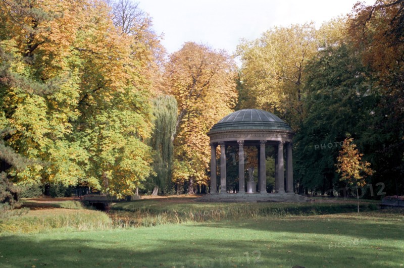 Le Temple de l'Amour dans le Parc du Petit Trianon à Versailles