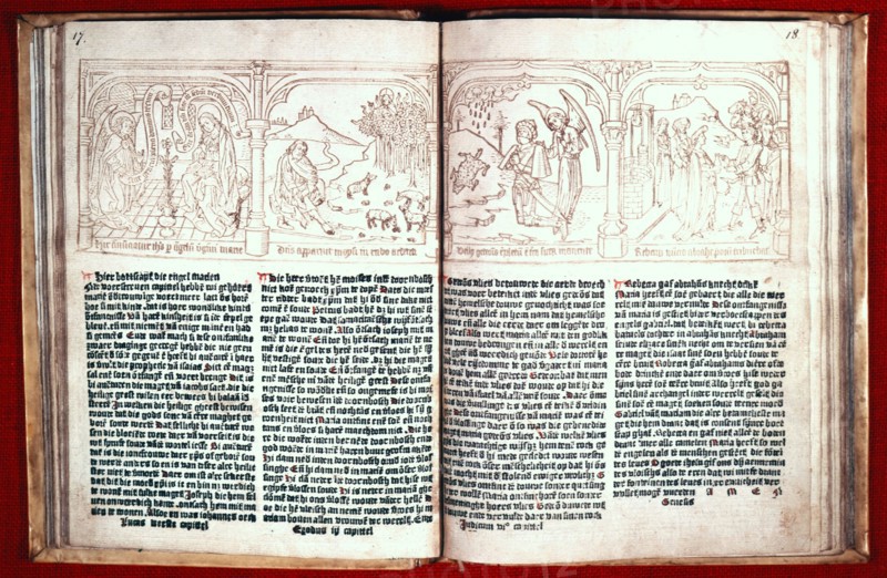 Manuscrit : Miroir de l'Humaine Salvation (1485 ?)