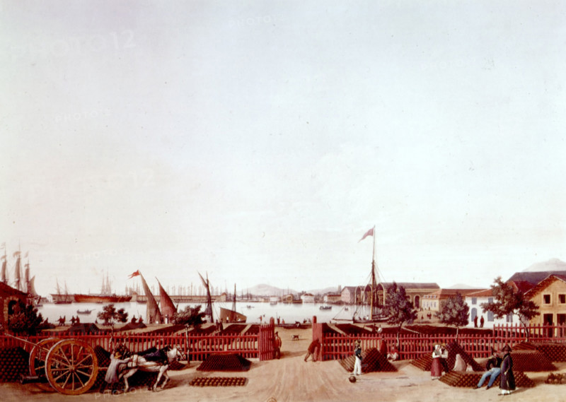 Garneray, Arsenal of Toulon harbor.