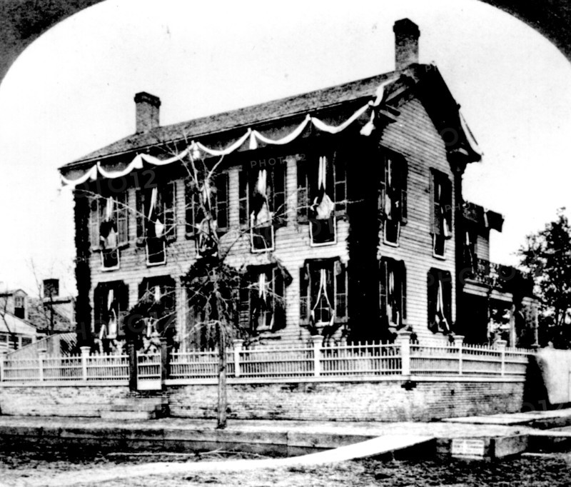 La maison de Lincoln (1809-1865) après son assassinat