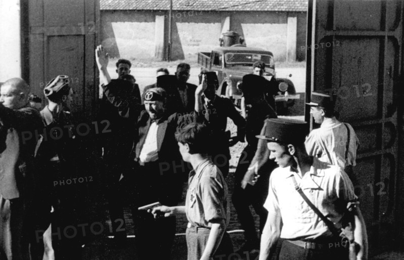 Liberation of France, arrest of collaborators