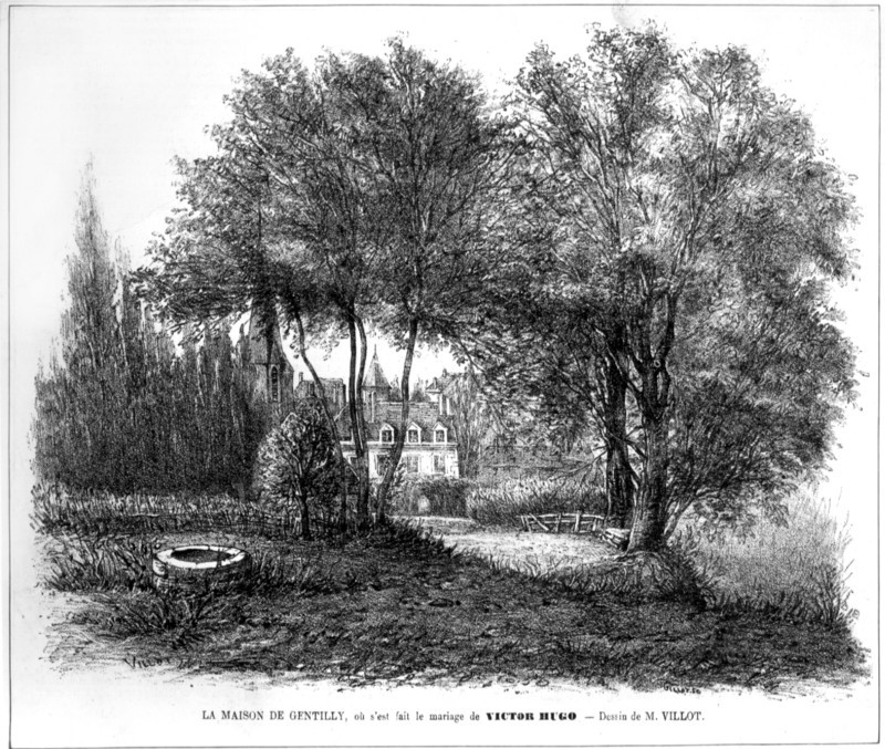La maison de Gentilly où se maria Victor Hugo