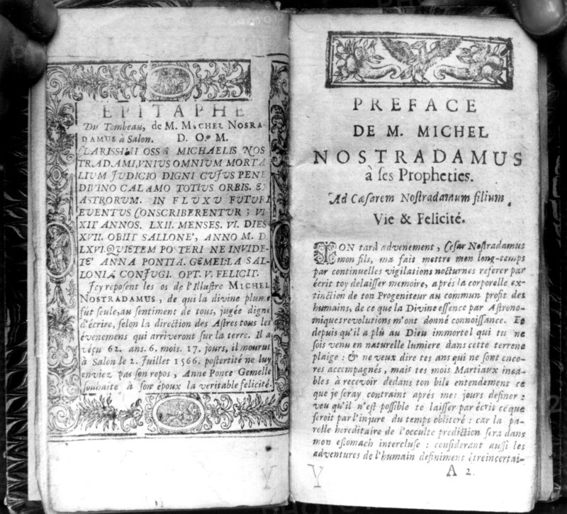 Prophéties de Nostradamus, édition de 1566