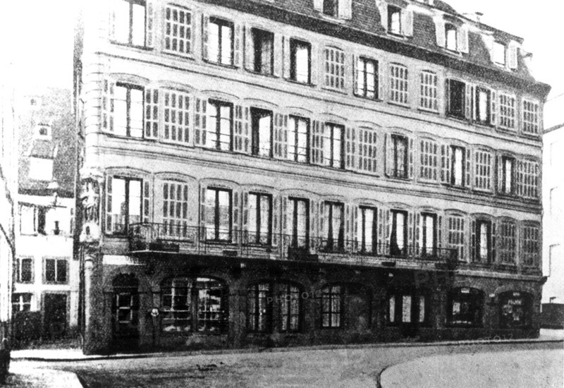 Maison habitée par Cagliostro pendant son séjour à Strasbourg