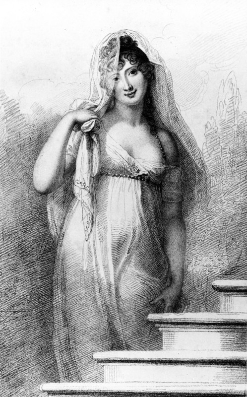 Madame Récamier, célèbre femme d'esprit