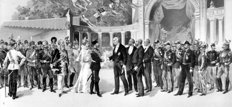 Réception des souverains russes au Ranelagh
