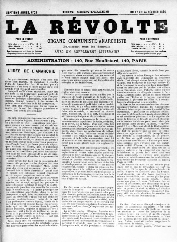 La Révolte