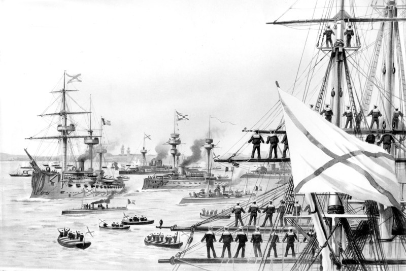 La marine française à Cronstadt