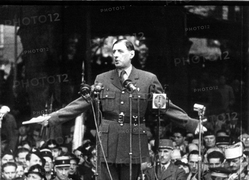 Discours du général de Gaulle à Bayeux