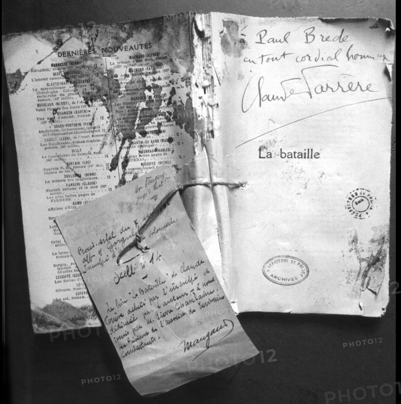 Le livre qui venait d'être acheté par Gorgulov