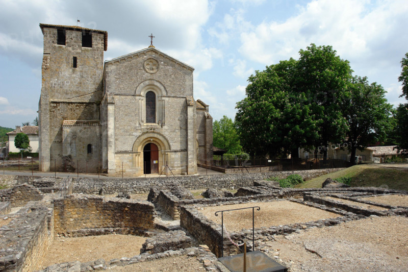 Excavations in Montcaret