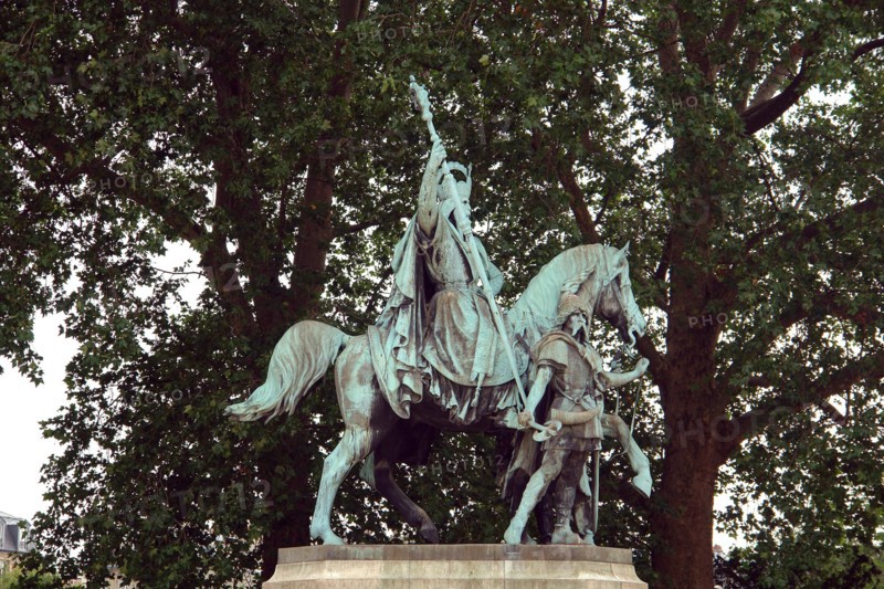 Charles the Great, in the Square of the Notre-Dame Cathedral