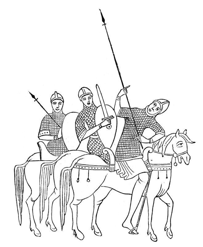 A Drawing of Frank Knights.