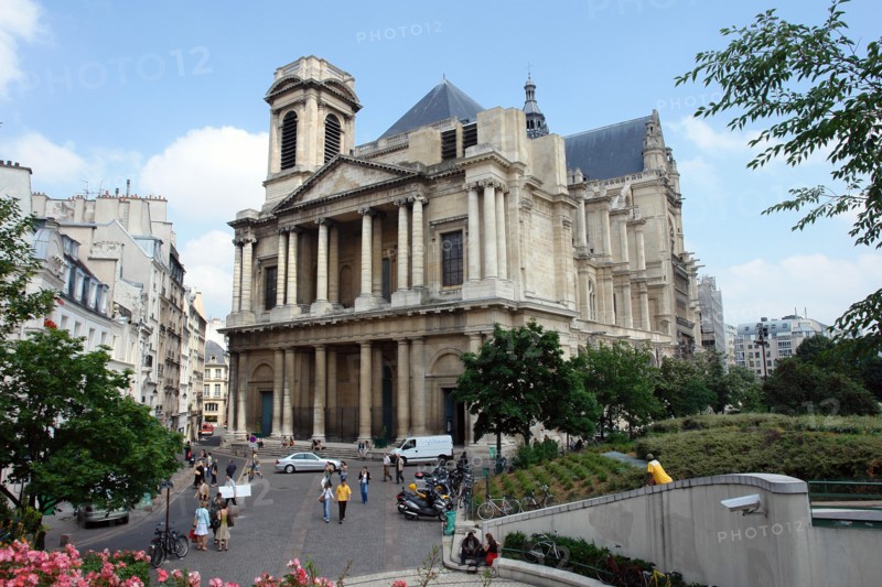 The Church of Saint-Eustache