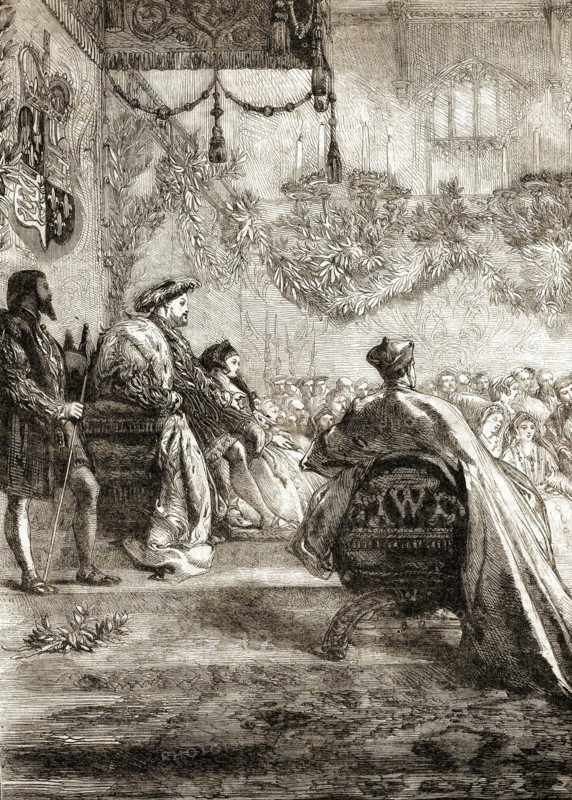 Henry VIII and his Court
