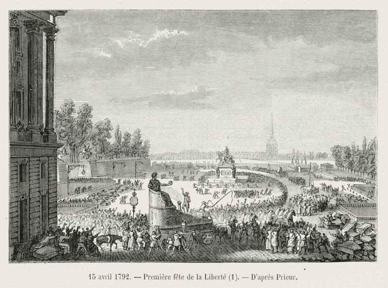 The first celebration of freedom.