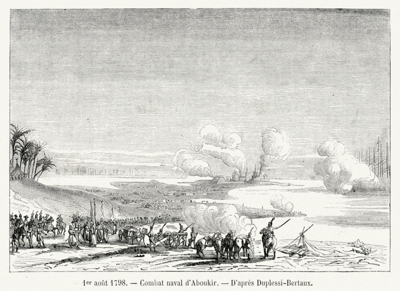 Combat naval d'Aboukir.