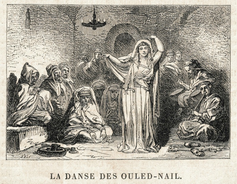 La danse des Ouled-Nail.